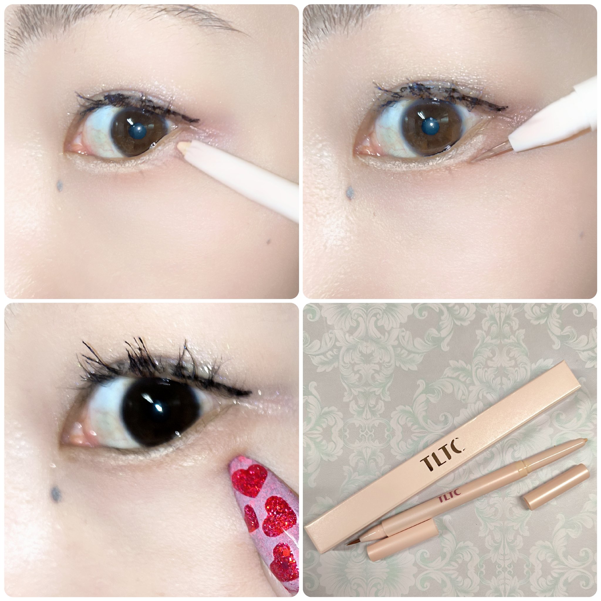 インナーライナー/TLTC/リキッドアイライナーを使ったクチコミ（3枚目）
