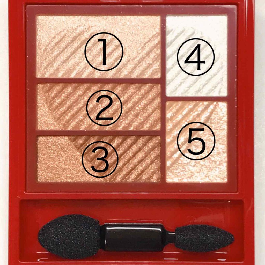 トリプルレシピアイズ/インテグレート/アイシャドウパレットを使ったクチコミ(2枚目)