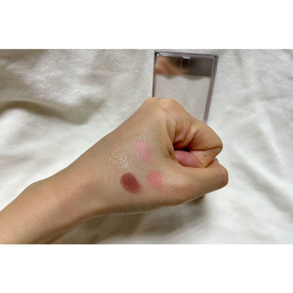 シルキースフレアイズ（マットタイプ）/キャンメイク/アイシャドウパレットを使ったクチコミ（3枚目）