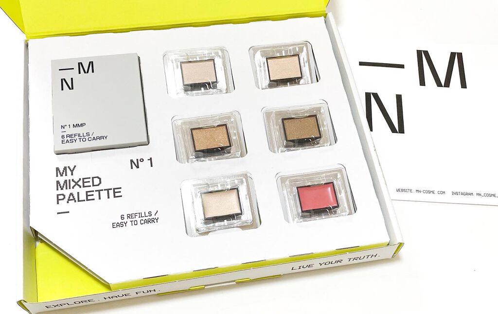 MY MIXED PALETTE 6色カスタムパレット/MN/マルチパレットを使ったクチコミ（1枚目）