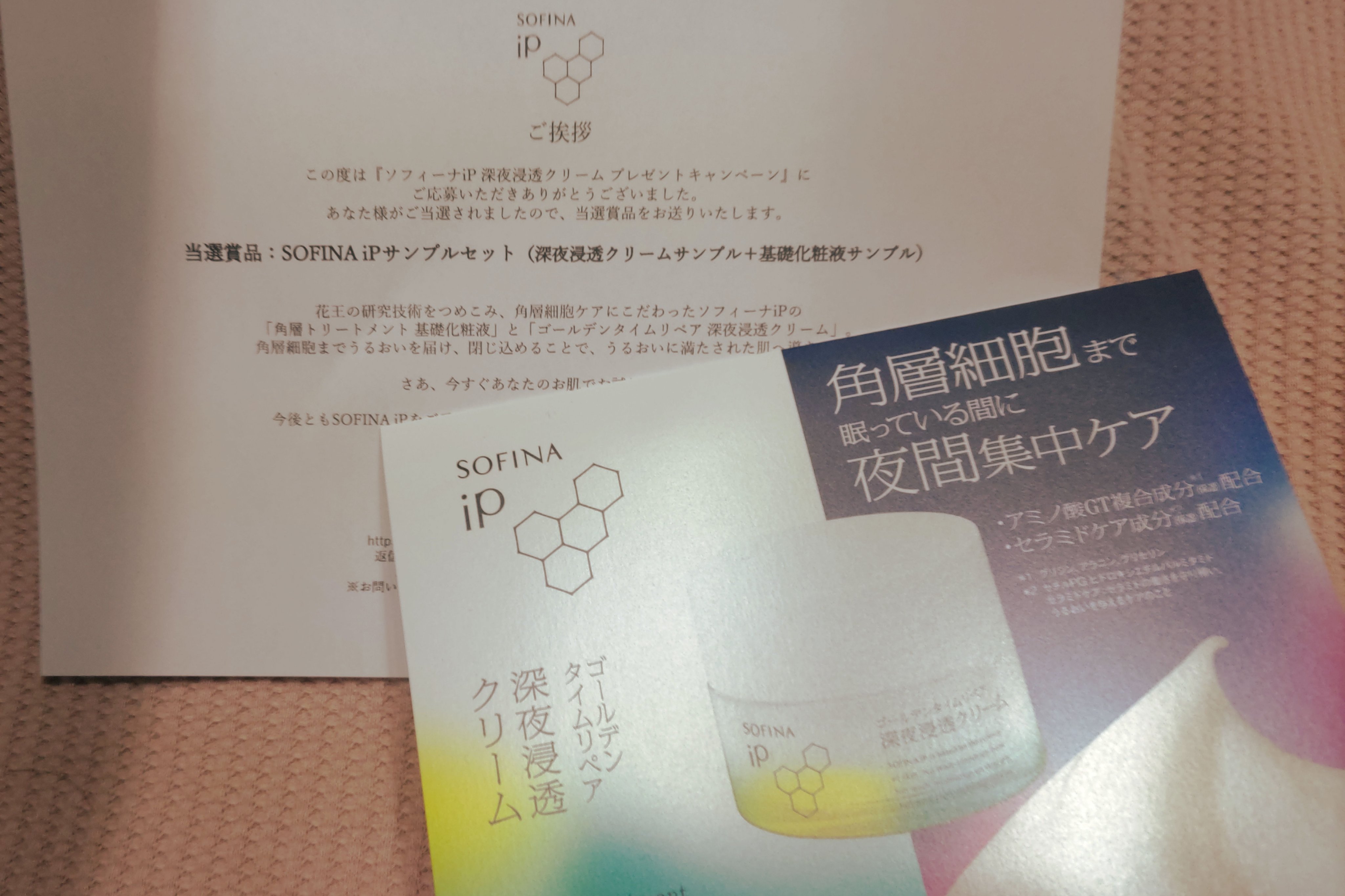 ソフィーナ iP ゴールデンタイムリペア 深夜浸透クリーム/SOFINA iP/フェイスクリームを使ったクチコミ（1枚目）