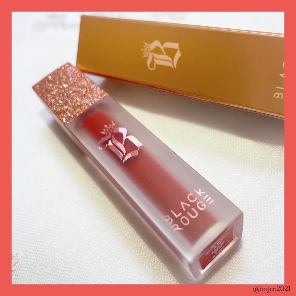 エアフィットベルベットティント7 A34 バーントクイーン/BLACK ROUGE/リップティントを使ったクチコミ（2枚目）