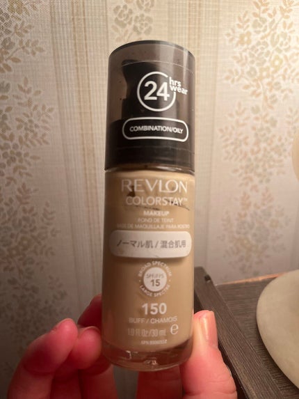 カラーステイ メイクアップ N/REVLON/リキッドファンデーションを使ったクチコミ(1枚目)