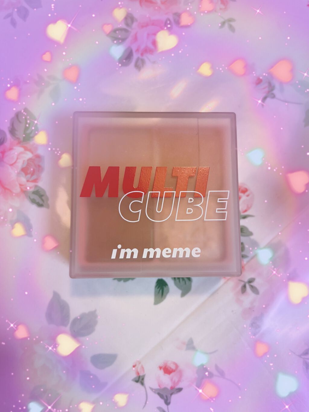 マルチキューブ/i’m meme/アイシャドウパレットを使ったクチコミ(2枚目)
