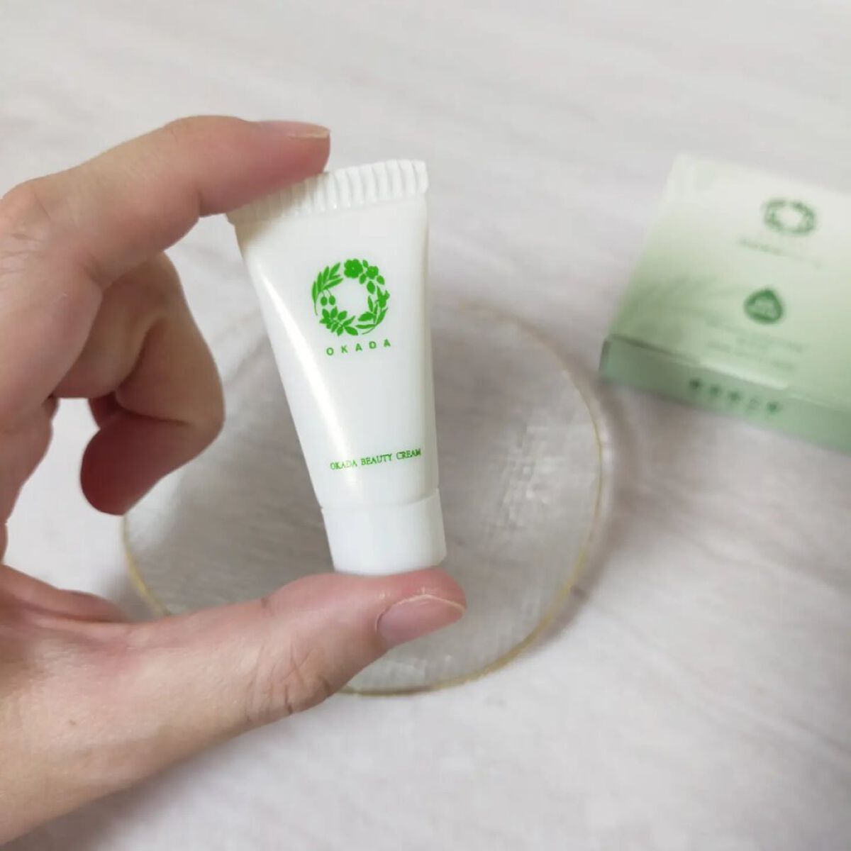 岡田美容クリーム/無添加工房 OKADA/フェイスクリームを使ったクチコミ（3枚目）