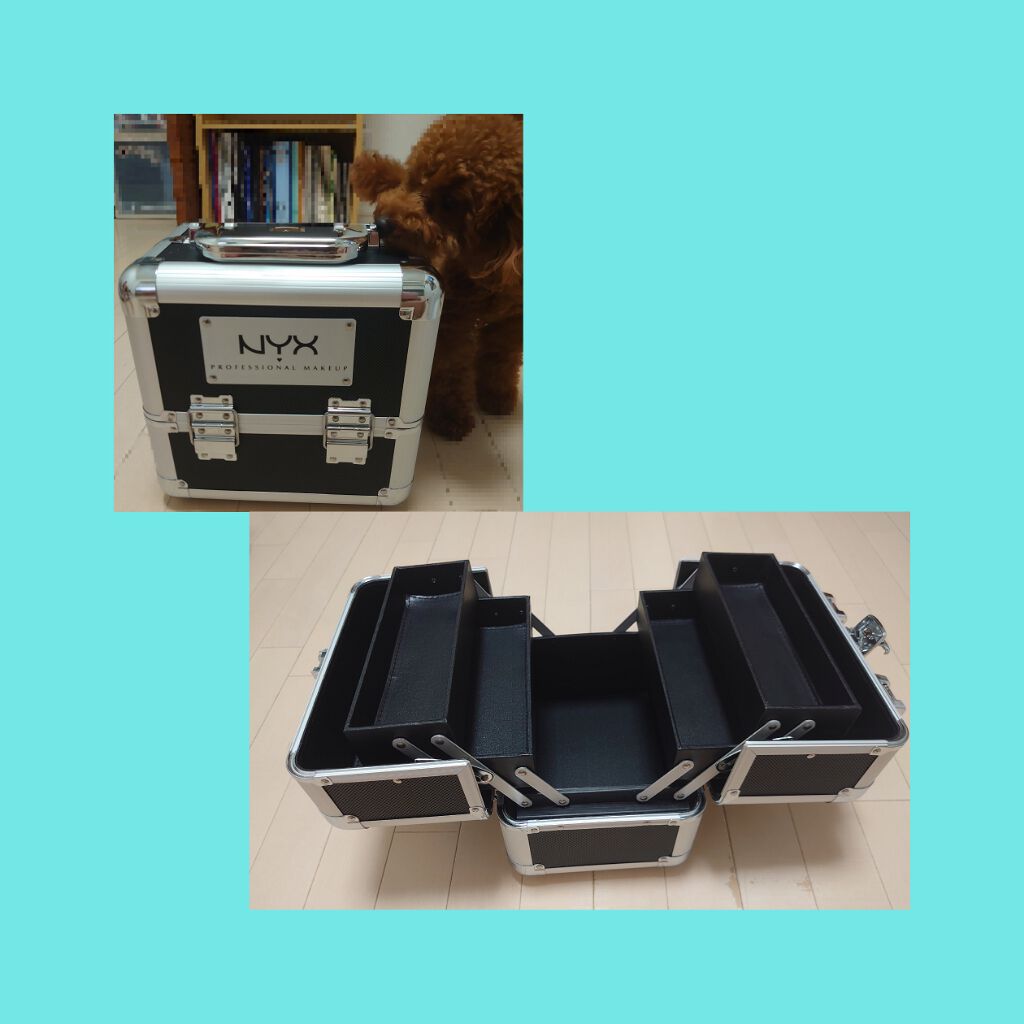 メイクアップ アーティスト トレインケース ビギナー/NYX Professional Makeup/その他化粧小物を使ったクチコミ（1枚目）