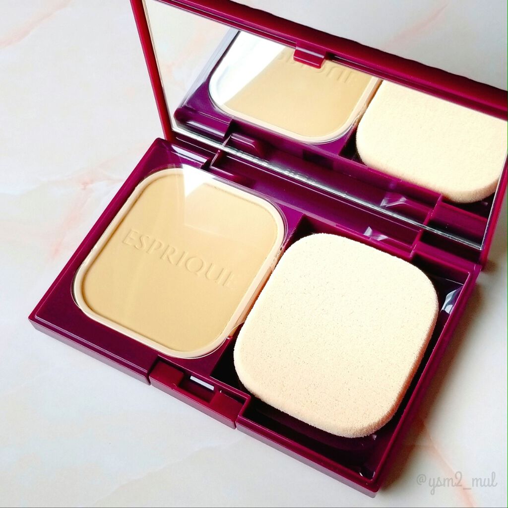 シンクロフィット パクト UV/ESPRIQUE/パウダーファンデーションを使ったクチコミ(6枚目)