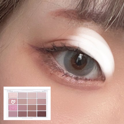 ソフトブラーリングアイパレット/wakemake/アイシャドウパレットを使ったクチコミ(5枚目)