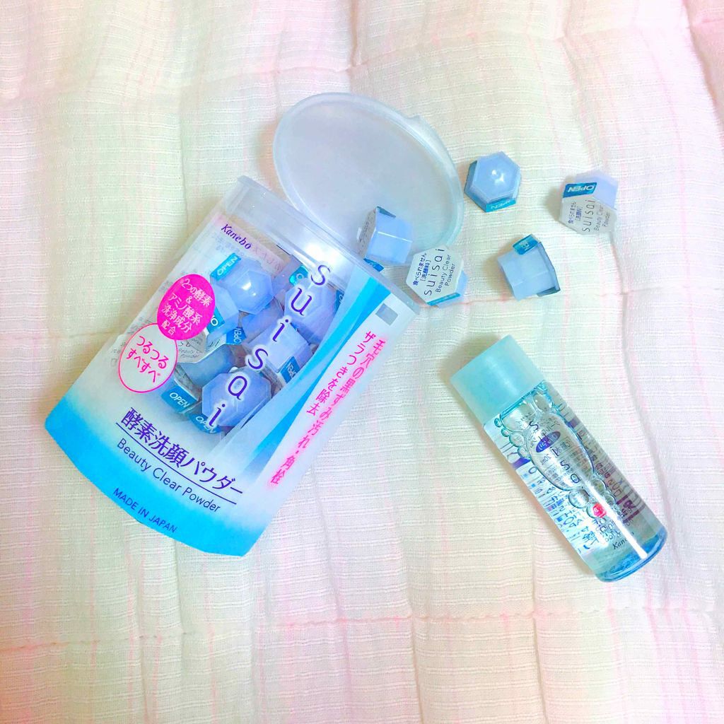 スイサイ ビューティクリア パウダーウォッシュ/suisai/洗顔パウダーを使ったクチコミ(1枚目)