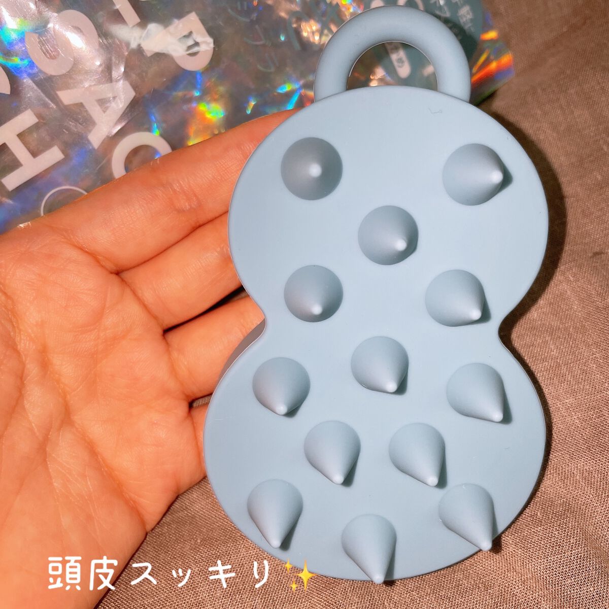 スパ やみつき 頭皮マッサージブラシ ソフト エイトザタラソの口コミ おうちでヘッドスパのようなスッキリ感を味わ By りむる 普通肌 代前半 Lips