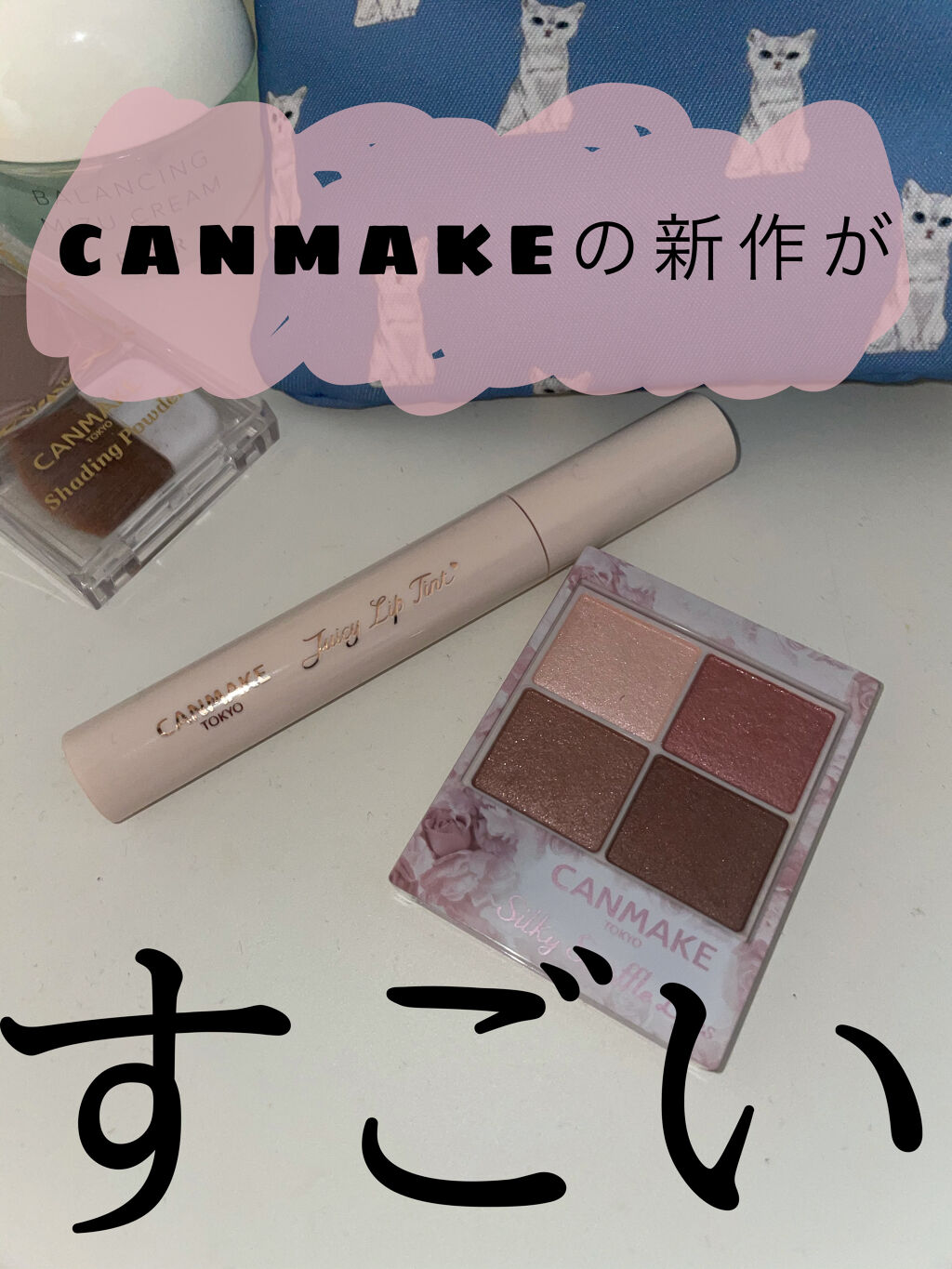 ジューシーリップティント/キャンメイク/口紅を使ったクチコミ（1枚目）