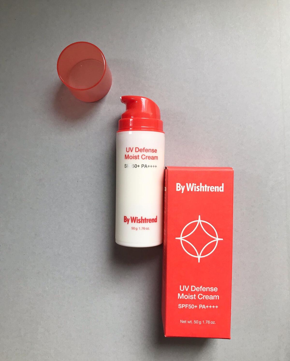 UVディフェンスモイストクリーム/By Wishtrend/日焼け止めクリームを使ったクチコミ（1枚目）