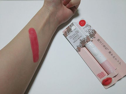 Blooming Kitty リップスティック/DAISO/口紅を使ったクチコミ(3枚目)