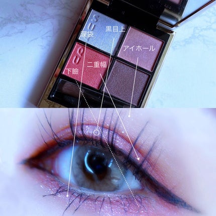 シグニチャー カラー アイズ/SUQQU/アイシャドウパレットを使ったクチコミ(3枚目)