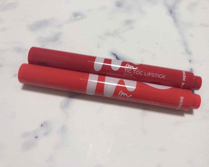 アイムティックトック リップスティック サテン/i’m meme/口紅を使ったクチコミ(1枚目)