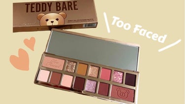 テディ ベア アイシャドウ パレット/Too Faced/アイシャドウパレットを使ったクチコミ（1枚目）