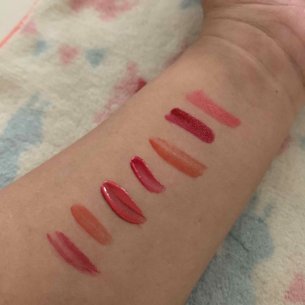 ルージュ ピュールクチュール ヴェルニ ポップウォーター/YVES SAINT LAURENT BEAUTE/口紅を使ったクチコミ(4枚目)