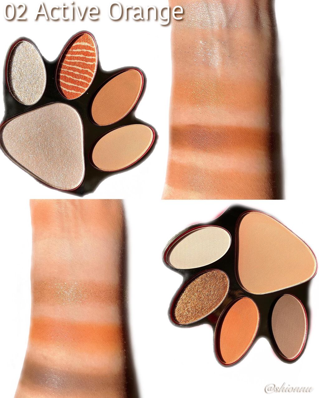 TIGER MAKEUP PALETTE/COLORKEY/アイシャドウパレットを使ったクチコミ（3枚目）