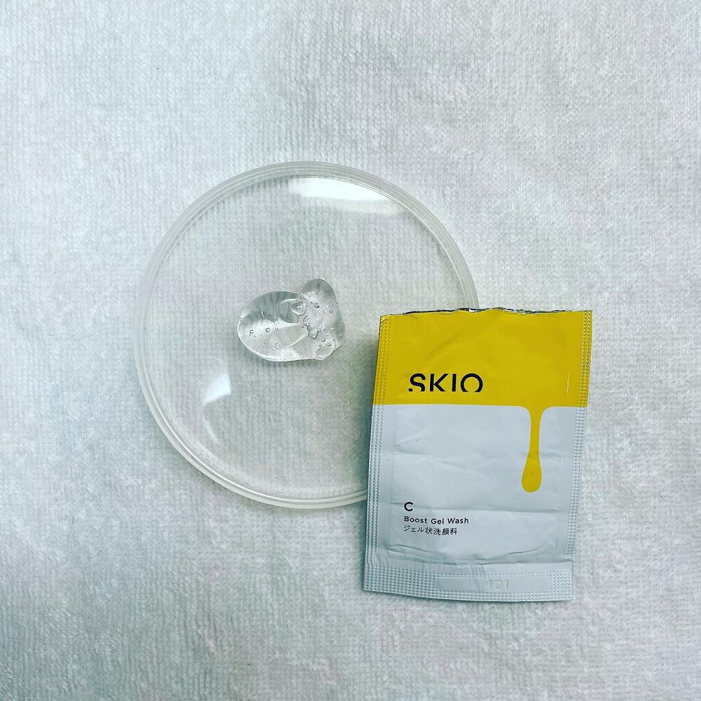 VC ブーストジェルウォッシュ/SKIO/その他洗顔料を使ったクチコミ（3枚目）