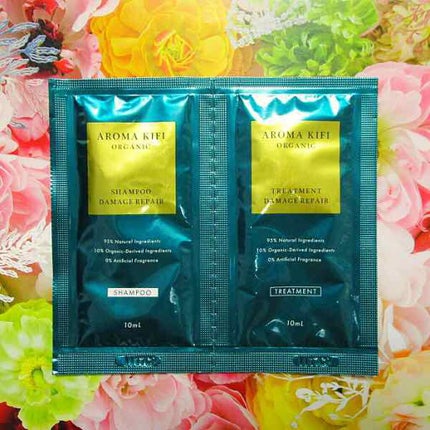 オーガニック シャンプー/トリートメント<ダメージリペア>/AROMA KIFI/シャンプー・コンディショナーを使ったクチコミ(1枚目)