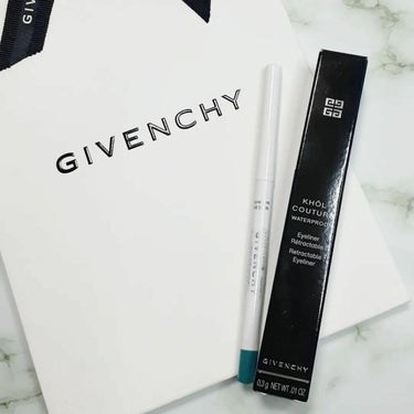 GIVENCHY コール・クチュール・ウォータープルーフのクチコミ「GIVENCHY、カラーアイライナーがめちゃくちゃ可愛い❤
 
 
見た目通りの鮮やかな発色が.....」（1枚目）