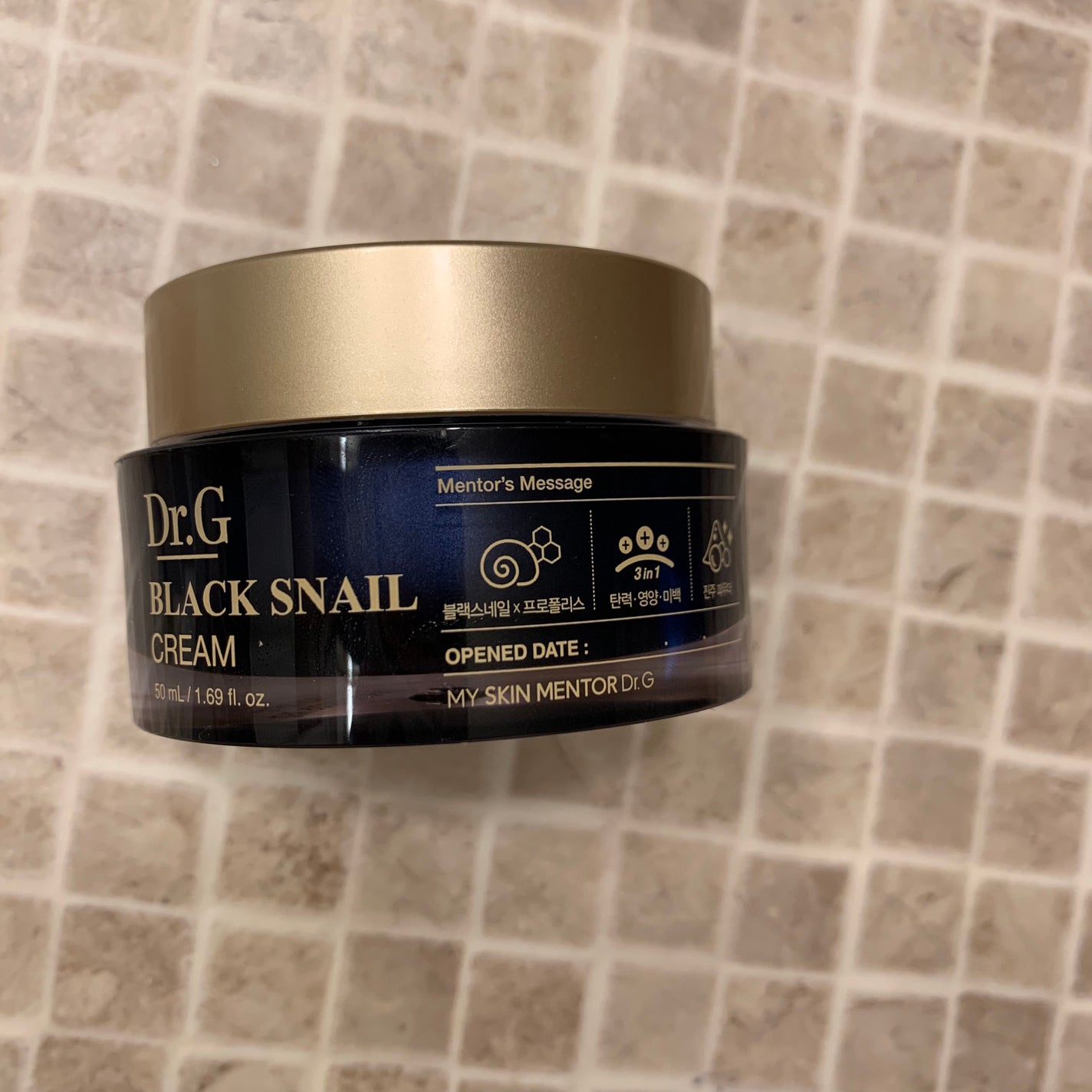 ブラックスネイル クリーム/Dr.G/フェイスクリームを使ったクチコミ(1枚目)