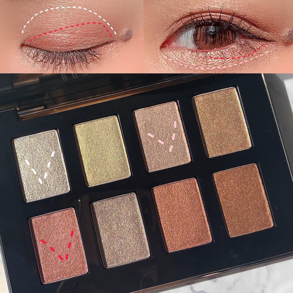 リュクス プレシャス メタルズ アイシャドウ パレット/BOBBI BROWN/アイシャドウパレットを使ったクチコミ(4枚目)