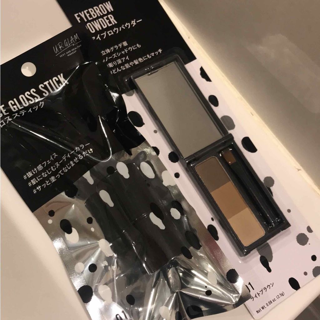 UR GLAM EYEBROW POWDER/U R GLAM/パウダーアイブロウを使ったクチコミ(1枚目)