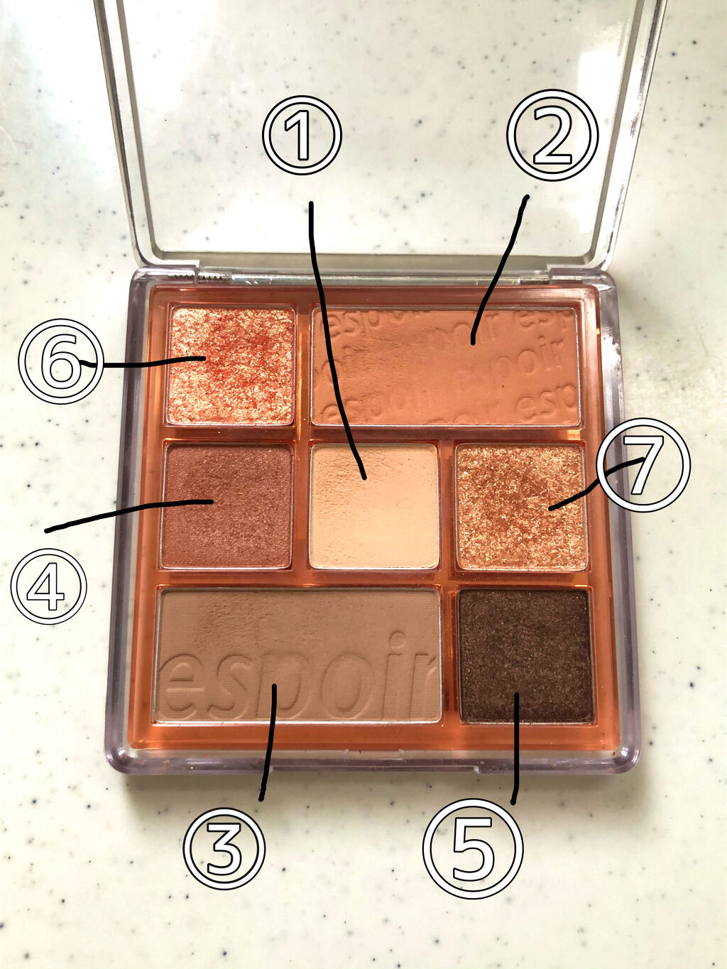 リアルアイパレット/espoir/マルチパレットを使ったクチコミ（2枚目）