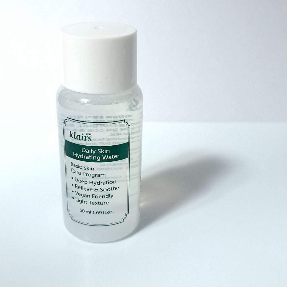 デイリースキンハイドレーティングウォーター(500ml)/Klairs/化粧水を使ったクチコミ(5枚目)