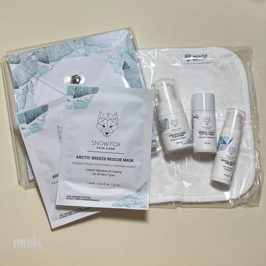 アークティック ブリーズ レスキュー マスク/SNOW FOX SKINCARE/シートマスク・パックを使ったクチコミ（2枚目）