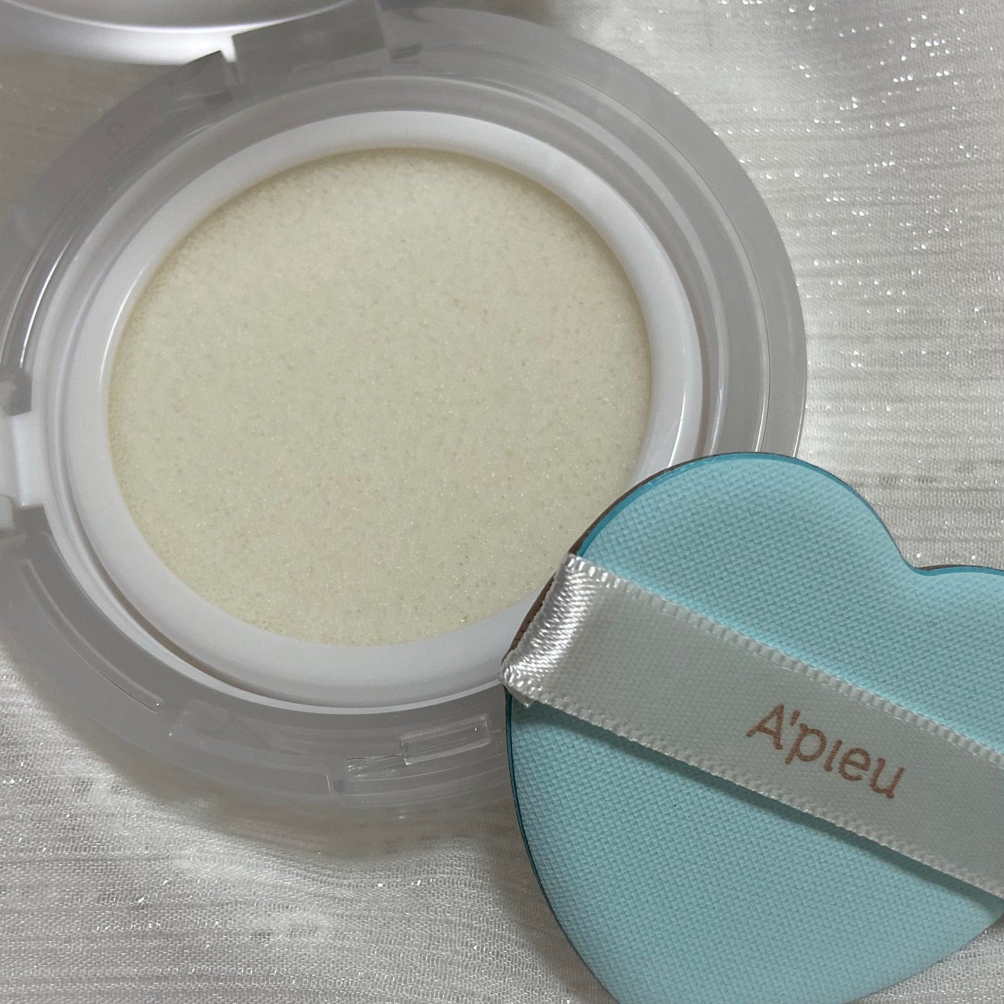 ウォーターロック サラサラパクト/A’pieu/フェイスパウダーを使ったクチコミ(2枚目)