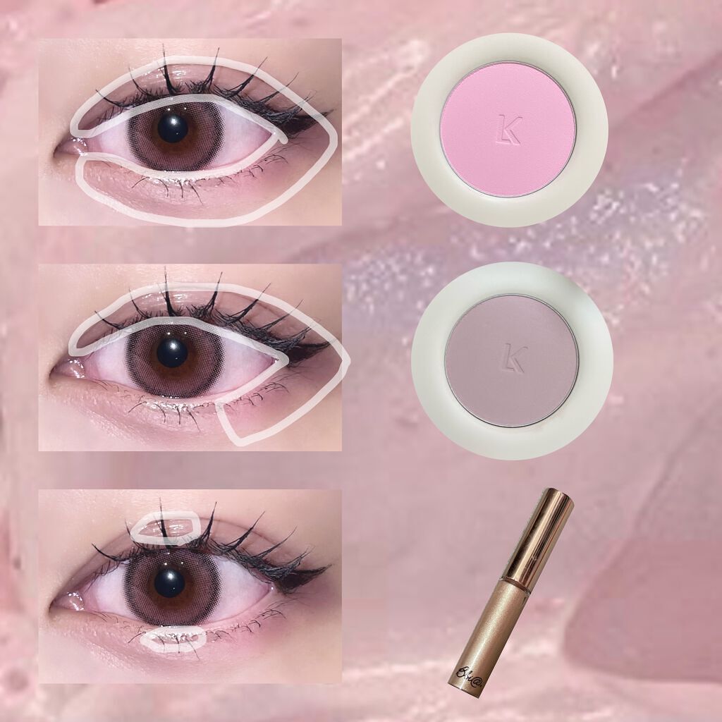 グリッターアイライナー/BBIA/リキッドアイライナーを使ったクチコミ（2枚目）