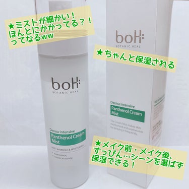 パンテノール クリームミスト/BIO HEAL BOH/化粧水を使ったクチコミ（2枚目）