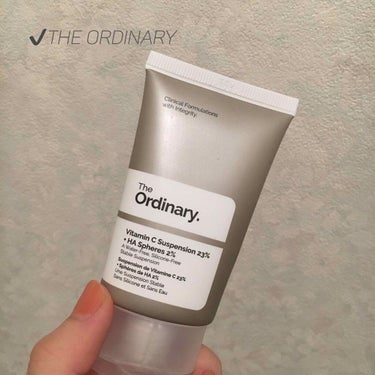 Vitamin C Suspension 23% + HA Spheres 2%/The Ordinary/美容液を使ったクチコミ（1枚目）