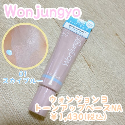 ウォンジョンヨ トーンアップベース NA/Wonjungyo/化粧下地を使ったクチコミ(1枚目)