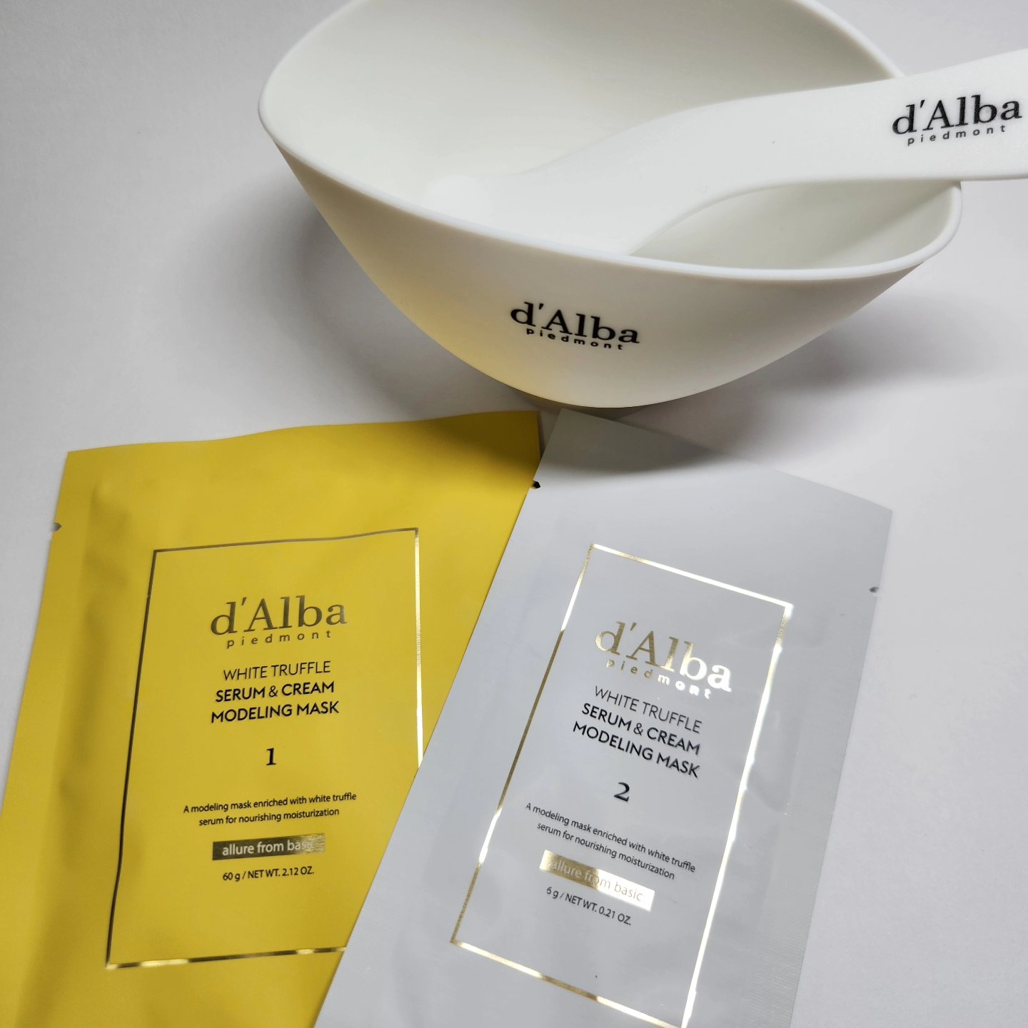 WHITE TRUFFLE SERUM & CREAM MODELING MASK/ダルバ/その他スキンケアを使ったクチコミ（1枚目）