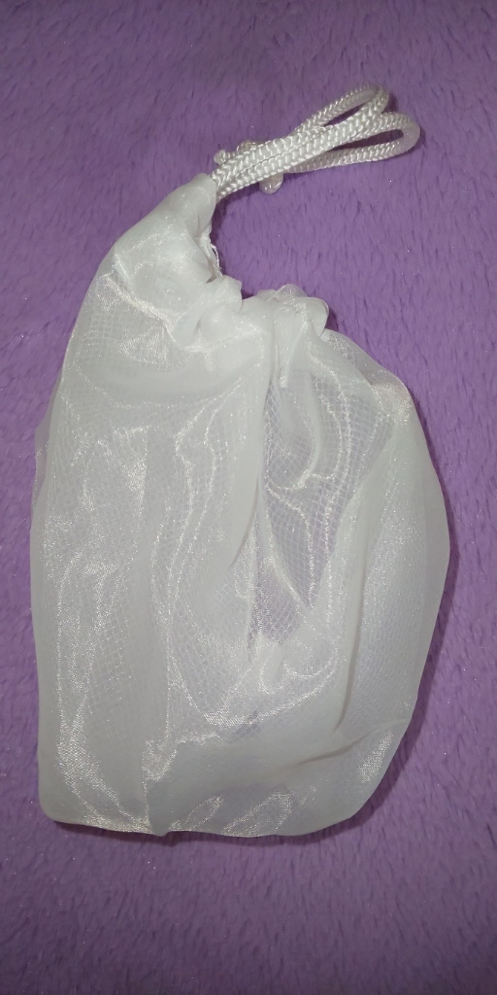 オーガンジー洗顔ネット/セリア/その他スキンケアグッズを使ったクチコミ(2枚目)