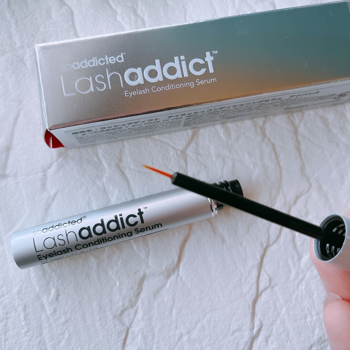 ラッシュアディクト アイラッシュコンディショニングセラム/soaddicted/まつげ美容液を使ったクチコミ（2枚目）