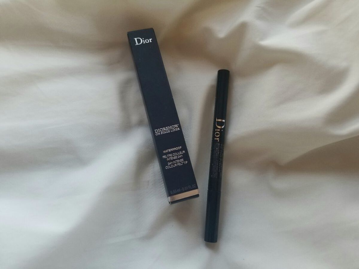 ディオールショウ オンステージ ライナー ウォータープルーフ/Dior/アイライナーを使ったクチコミ（1枚目）