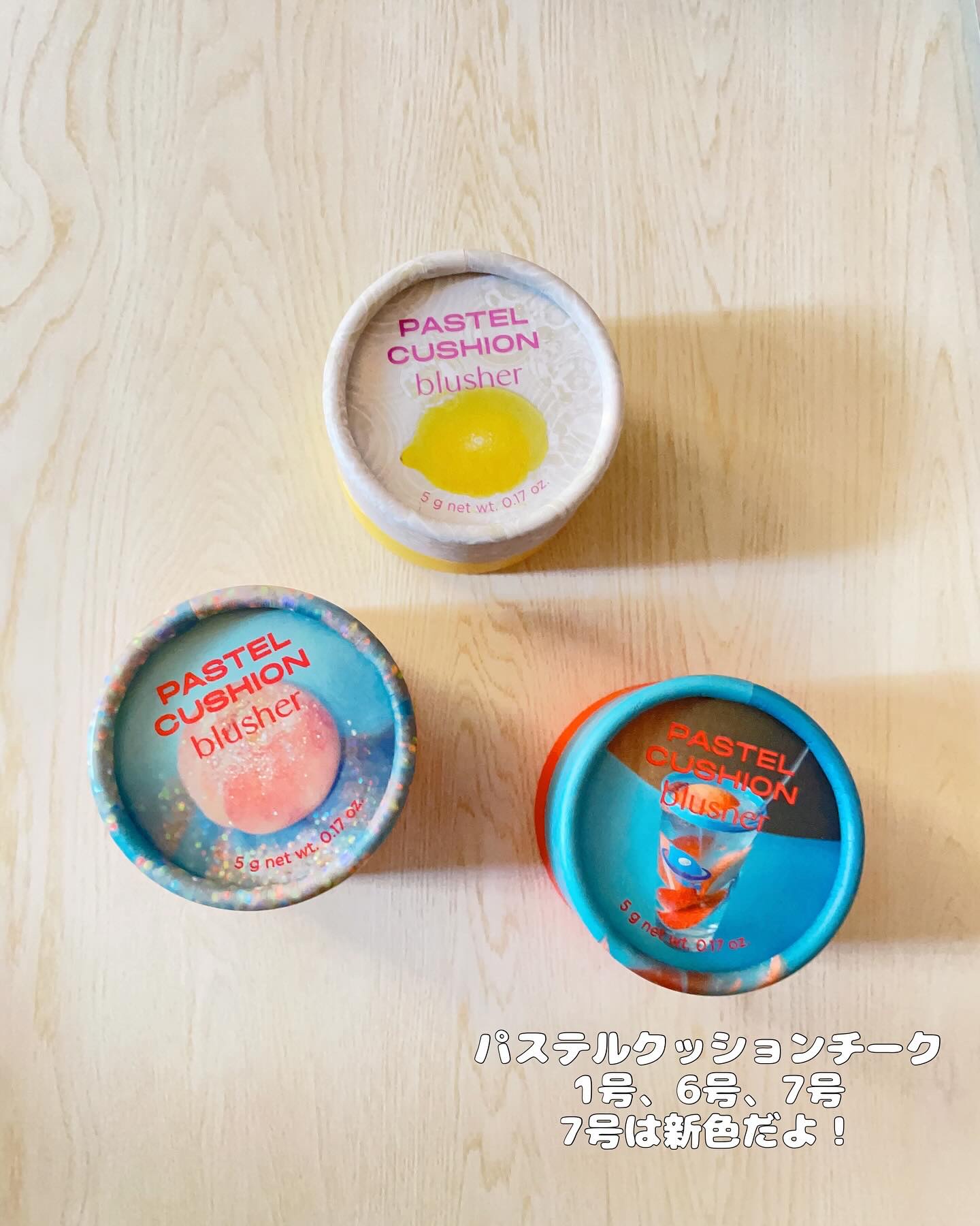 パステルクッションブラッシャー 06ローズペタル/THE FACE SHOP/パウダーチークを使ったクチコミ（2枚目）