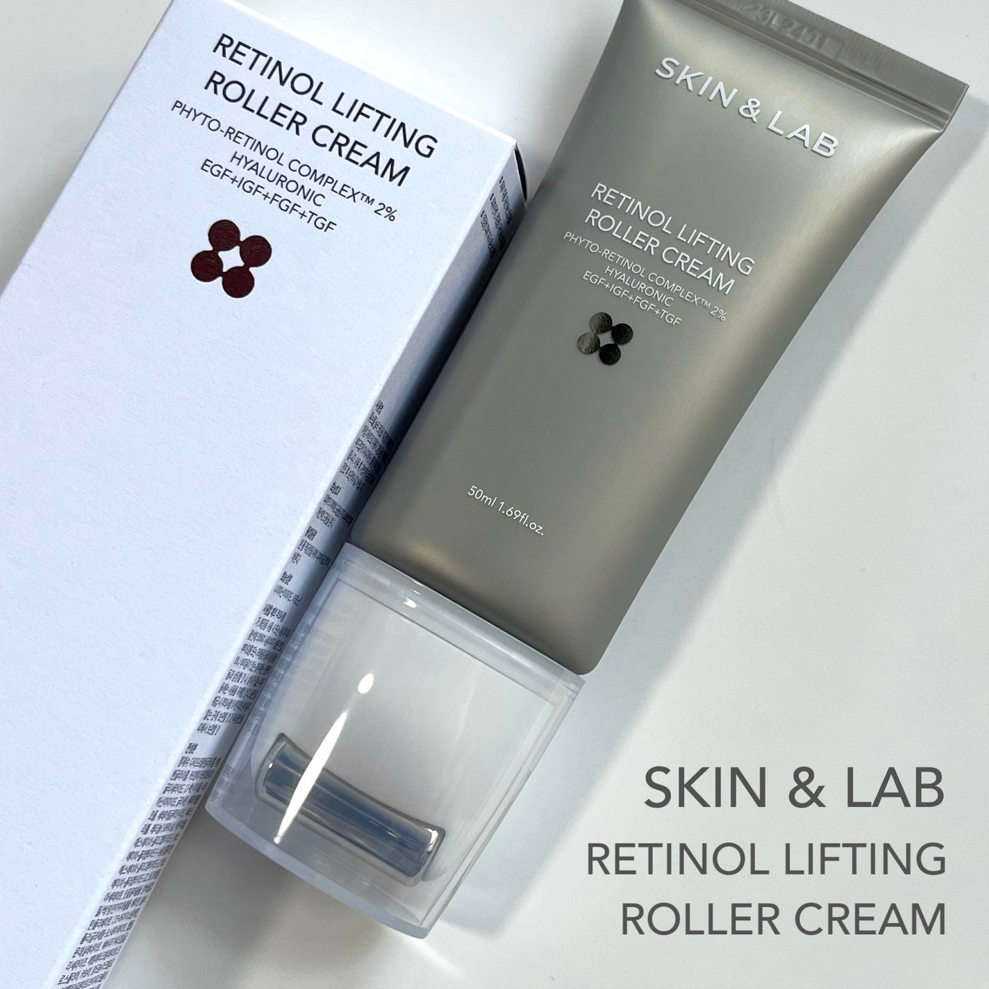 レチノールリフティングローラークリーム/SKIN&LAB/フェイスクリームを使ったクチコミ(2枚目)