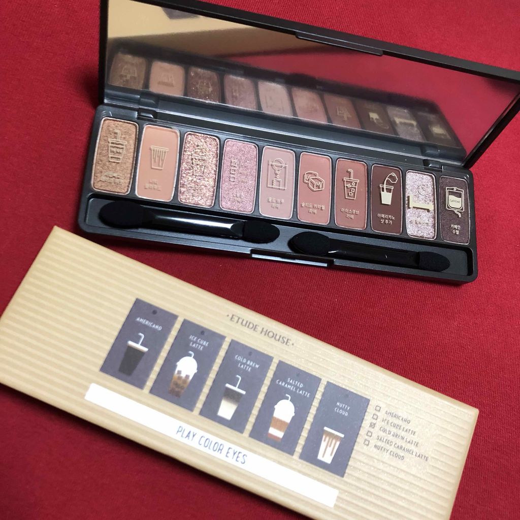 プレイカラー アイシャドウ/ETUDE/アイシャドウパレットを使ったクチコミ（1枚目）