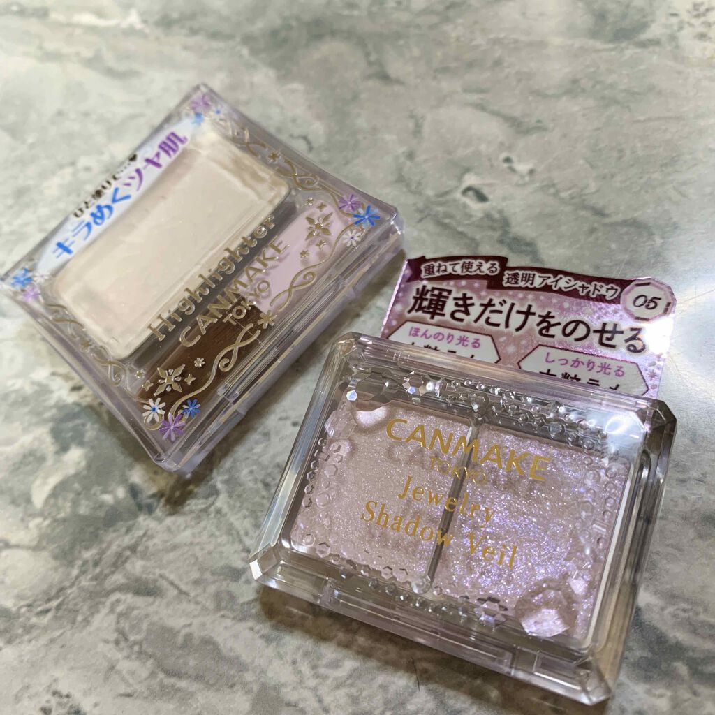 ハイライター/キャンメイク/パウダーハイライトを使ったクチコミ（1枚目）