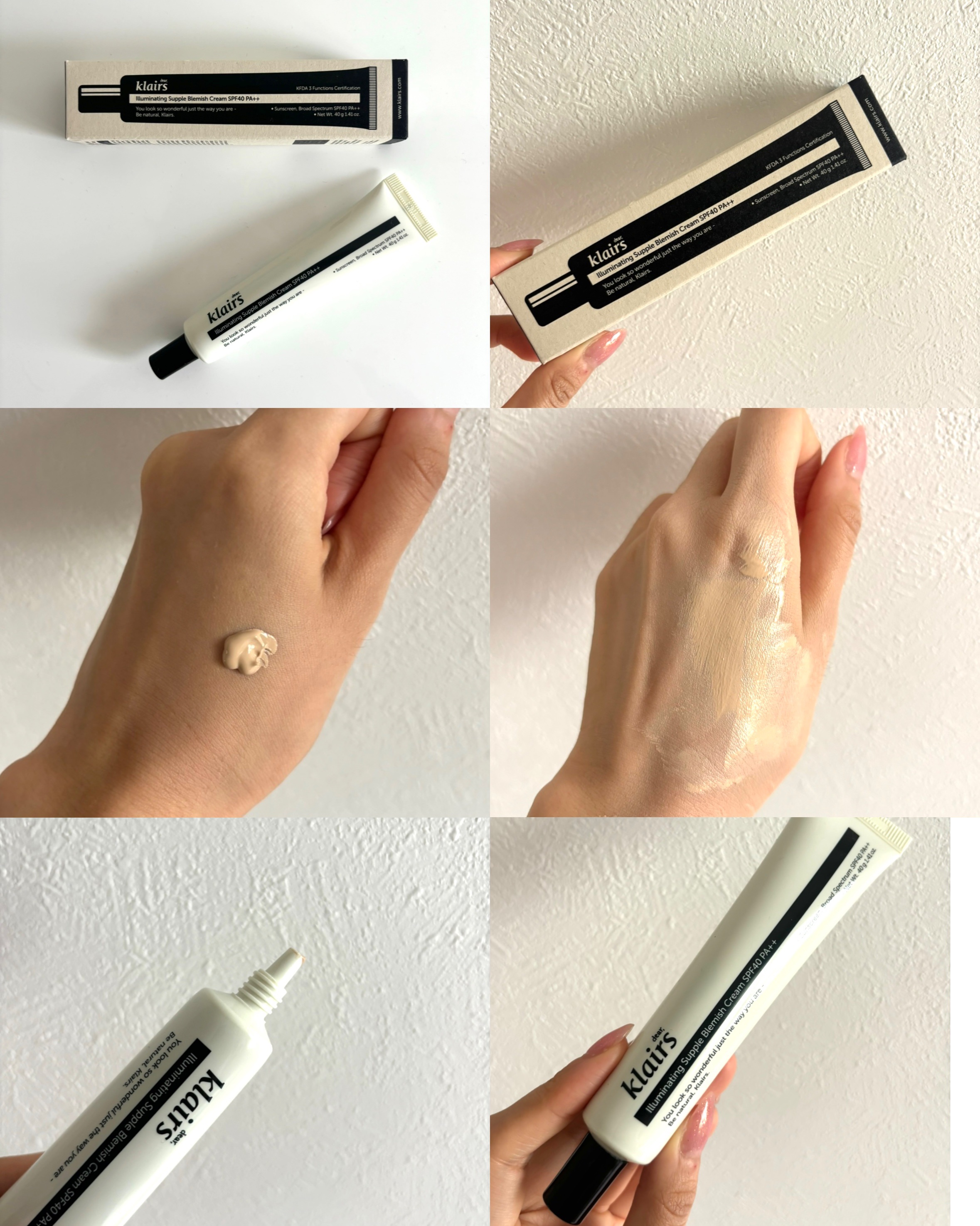 イルミネーティングサプルブレミッシュクリーム(40ml)/Klairs/化粧下地を使ったクチコミ（1枚目）