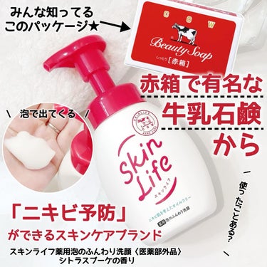 薬用泡のふんわり洗顔 160ml/スキンライフ/泡洗顔を使ったクチコミ（1枚目）