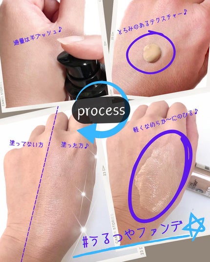 カラーステイ ロングウェア メイクアップ D/REVLON/リキッドファンデーションを使ったクチコミ(2枚目)