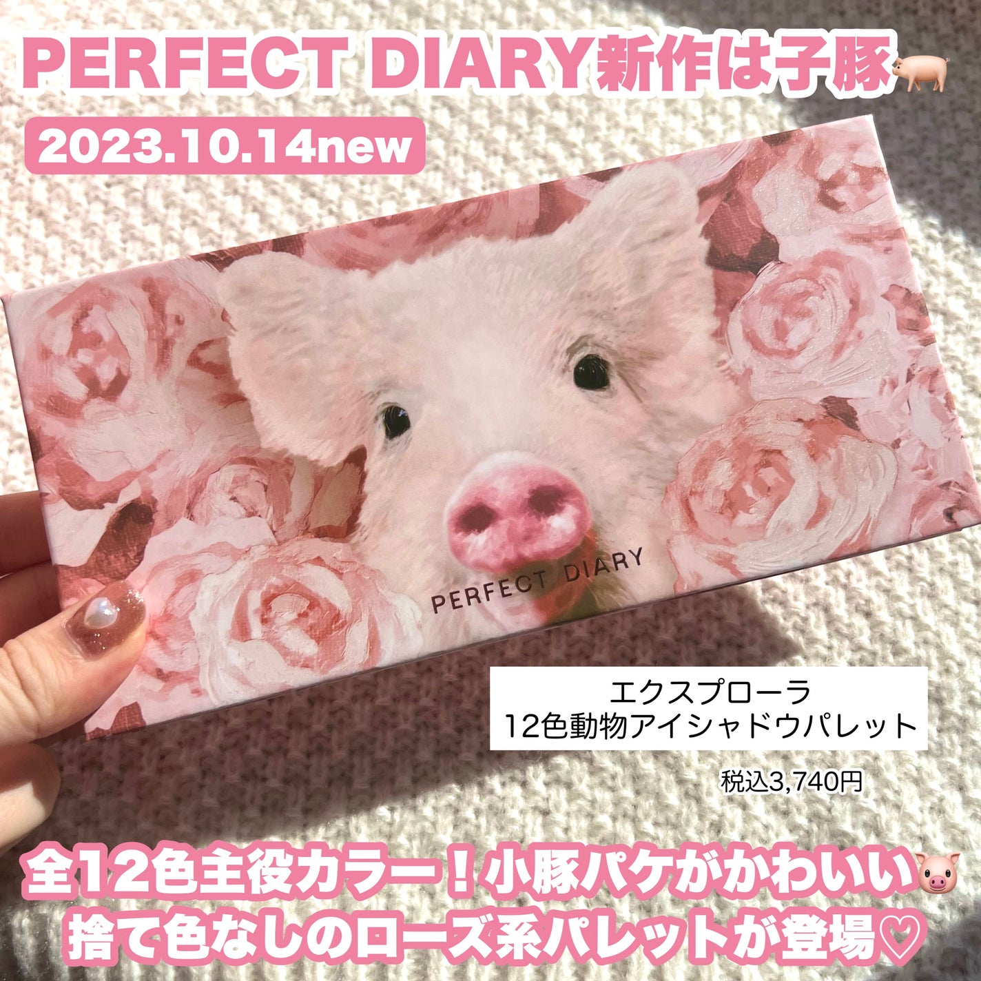 エクスプローラ12色 動物アイシャドウパレット/PERFECT DIARY/アイシャドウパレットを使ったクチコミ(2枚目)