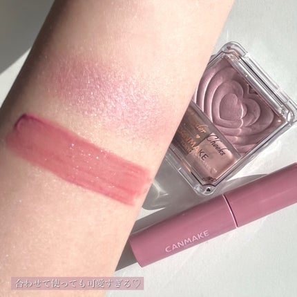 パウダーチークス/キャンメイク/パウダーチークを使ったクチコミ(8枚目)