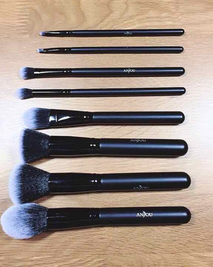 メイクブラシセット/Anjou/メイクブラシを使ったクチコミ(2枚目)